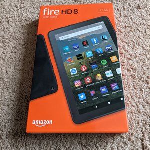 Amazon Fire HD 8 Black 32 GB 10th Generation NIB